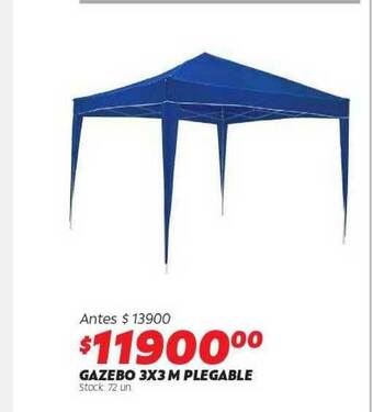 Ferniplast Gazebo 3x3 M Plegable oferta