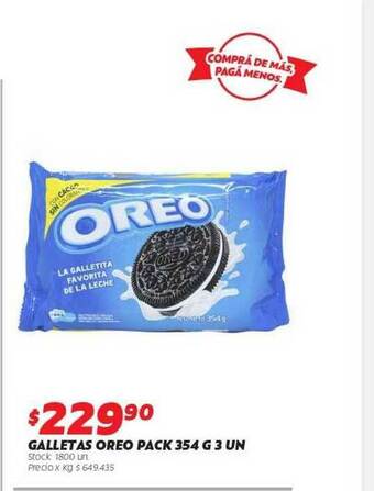 Ferniplast Galletas Oreo Pack oferta
