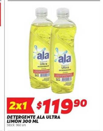Ferniplast Detergente Ala Ultra Limon 300 Ml oferta