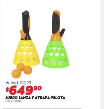 Ferniplast Juego Lanza Y Atrapa Pelota oferta