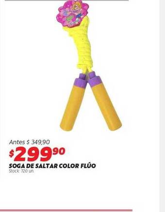 Ferniplast Soga De Saltar Color Flúo oferta