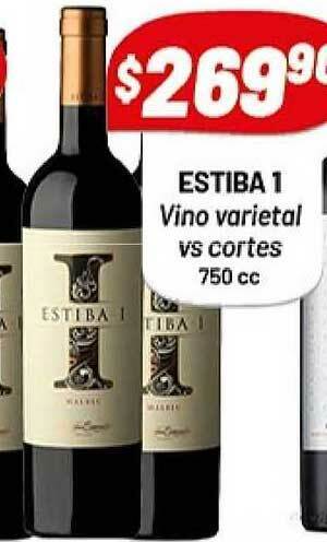 Almacor Estiba 1 Vino Varietal Vs Cortes 750cc oferta