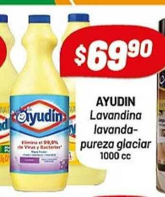 Almacor Ayudin Lavandina Lavanda-pureza Glaciar 1000cc oferta