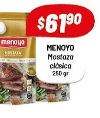 Almacor Menoyo Mostaza Clasica 250gr oferta