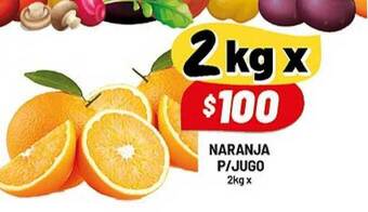 Almacor Naranja P Jugo 2kg oferta