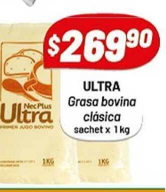 Almacor Ultra Grasa Bovina Clasica x 1kg oferta
