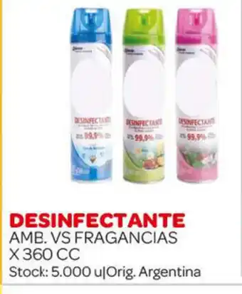 Carrefour Maxi Desinfectante Amb. Vs Fragancias x 360cc oferta