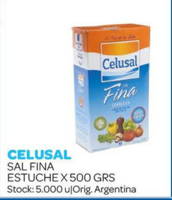 Carrefour Maxi Celusal Sal Fina Estuche x 500grs oferta