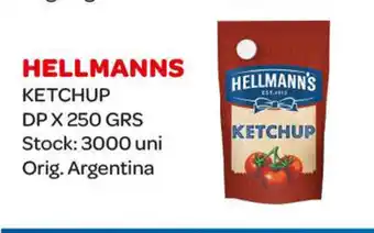 Carrefour Maxi Hellmanns Ketchup DP x 250grs oferta