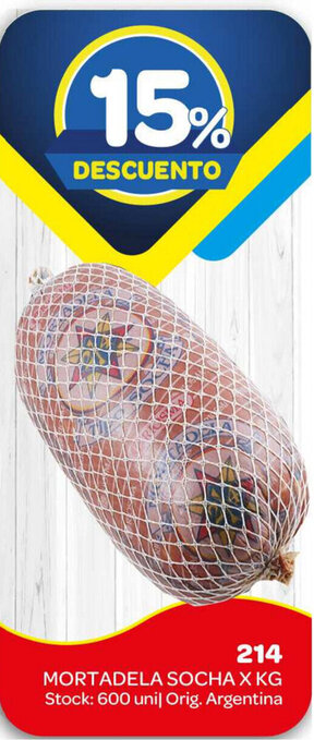 Carrefour Maxi 214 Mortadela Socha x kg oferta