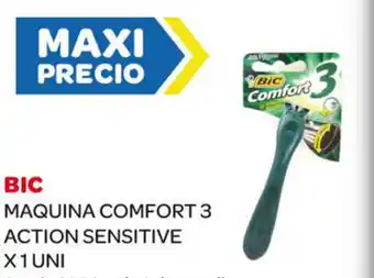 Carrefour Maxi Bic Maquina Comfort 3 Action Sensitive x 1uni oferta