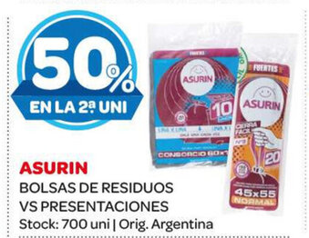 Carrefour Maxi Asurin Bolsas de Residuos Vs Presentaciones oferta