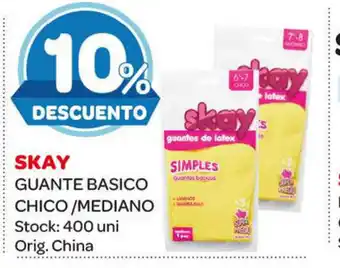 Carrefour Maxi Skay Guante Basico Chico /Mediano oferta