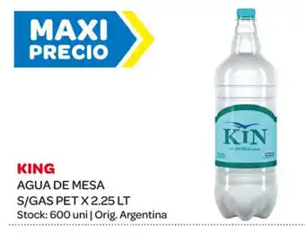 Carrefour Maxi King Agua De Mesa S/Gas Pet x 2.25Lt oferta