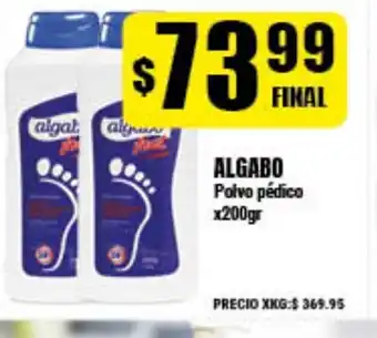 Supermayorista Vital Algabo Polvo pédico x200gr oferta