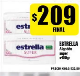 Supermayorista Vital Estrella Algodón super x400gr oferta