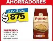Carrefour Maxi Preferido - pan rallado fortificado oferta