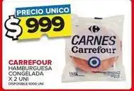 Carrefour Maxi Carrefour - hamburguesa congelada oferta