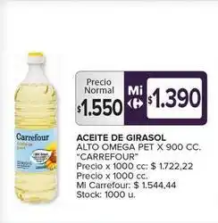 Carrefour Maxi Carrefour - aceite de girasol oferta