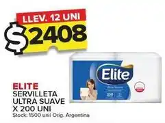 Carrefour Maxi Elite - servilleta ultra suave oferta