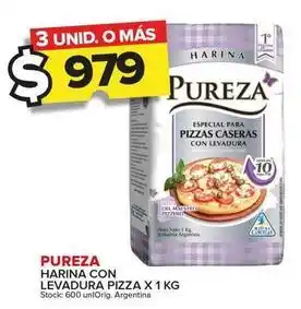 Carrefour Maxi Pureza - harina con levadura pizza oferta