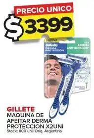 Carrefour Maxi Gillette - maquina de afeitar derma proteccion oferta