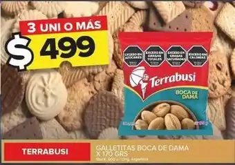 Carrefour Maxi Terrabusi - galletitas boca de dama oferta