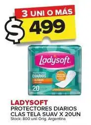 Carrefour Maxi Ladysoft - protectores diarios clas tela suav oferta