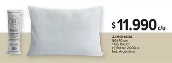 Carrefour ALMOHADA 50x70cm oferta