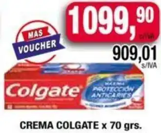 Maxiconsumo CREMA COLGATE x 70gr oferta