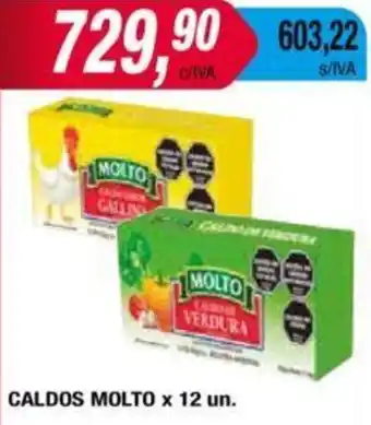 Maxiconsumo CALDOS MOLTO x 12un oferta