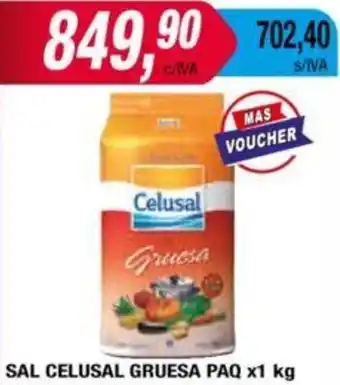 Maxiconsumo SAL CELUSAL GRUESA PAQ x 1kg oferta