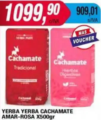 Maxiconsumo YERBA YERBA CACHAMATE AMAR-ROSA x 500gr oferta