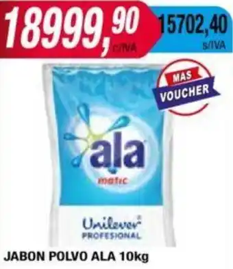 Maxiconsumo JABON POLVO ALA 10kg oferta