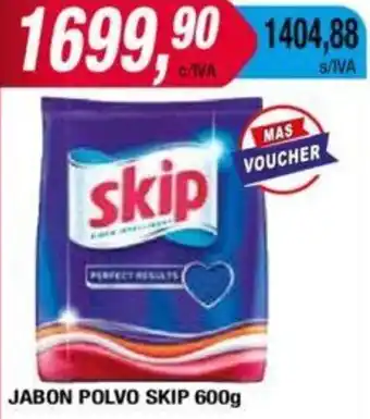 Maxiconsumo JABON POLVO SKIP 600g oferta