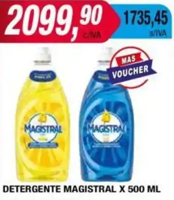 Maxiconsumo DETERGENTE MAGISTRAL X 500ML oferta