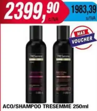 Maxiconsumo ACO/SHAMPOO TRESEMME 250ml oferta