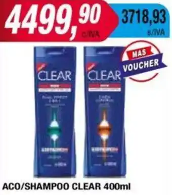 Maxiconsumo ACO/SHAMPOO CLEAR 400ml oferta