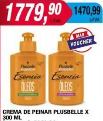 Maxiconsumo CREMA DE PEINAR PLUSBELLE X 300ML oferta