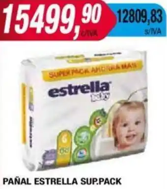 Maxiconsumo PAÑAL ESTRELLA SUP.PACK oferta