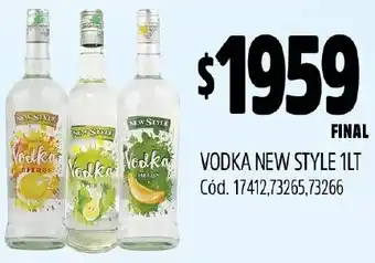 Supermercados Yaguar VODKA NEW STYLE 1LT oferta