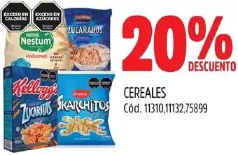 Supermercados Yaguar CEREALES oferta