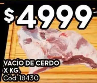 Diarco VACÍO DE CERDO X KG oferta