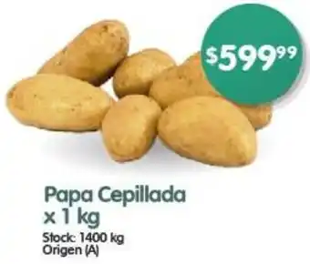 Supermercados Buenos Días Papa Cepillada x 1kg oferta