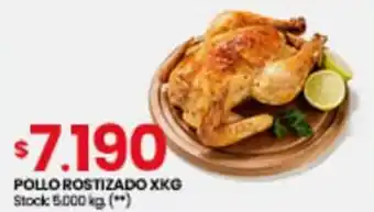 Changomas POLLO ROSTIZADO X KG oferta