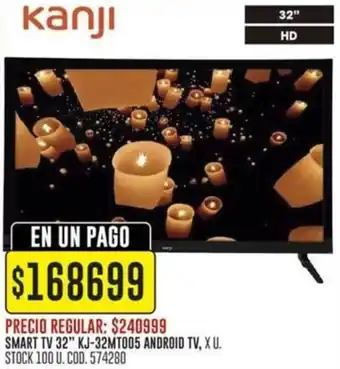 Kanji SMART TV 32” KJ-32MT005 ANDROID TV, X U.