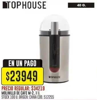Coto TOPHOUSE MOLINILLO DE CAFE M-2, XU. oferta