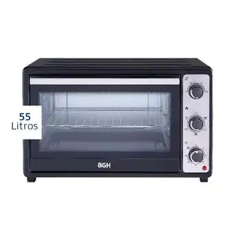 Frávega Hornito Eléctrico BGH BHE55M23N DUO 55L oferta