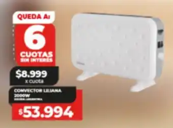 Supermayorista Vital CONVECTOR LILIANA 2000W oferta