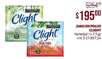 Makro JUGO EN POLVO CLIGHT Variedad x 7.5 gr oferta